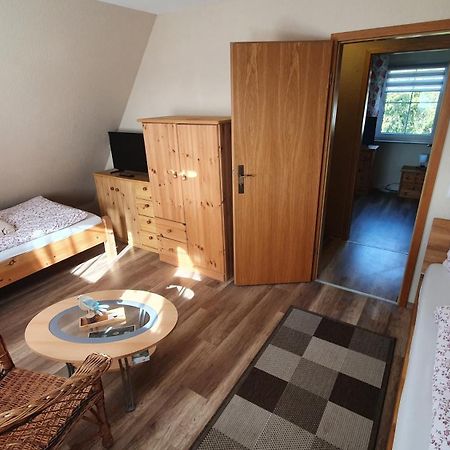 Pension Am Silberberg Gartz Buitenkant foto