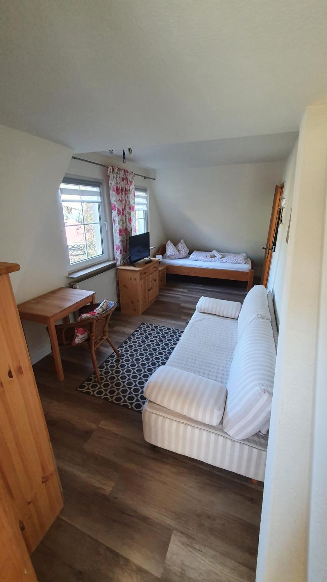 Pension Am Silberberg Gartz Kamer foto